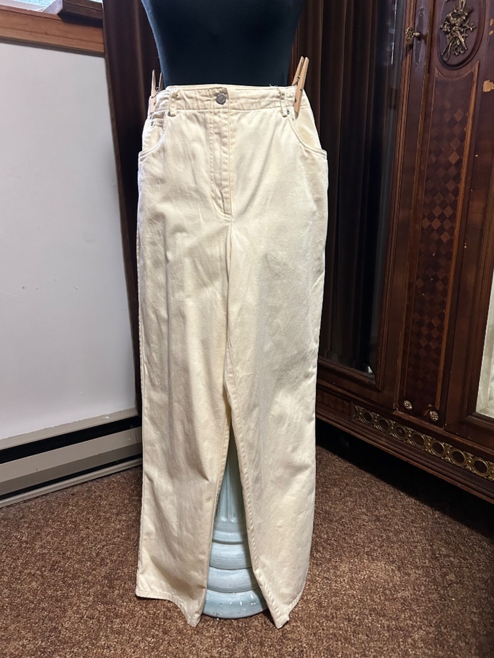 Susan Bristol Twill Cotton Pant